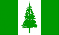 Norfolk Island Table Flags
